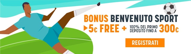 Snai bonus benvenuto