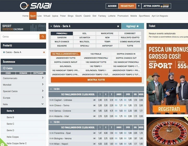 Scopriamo il Bonus Benvenuto Snai Gold 🥇 [nov 2023]