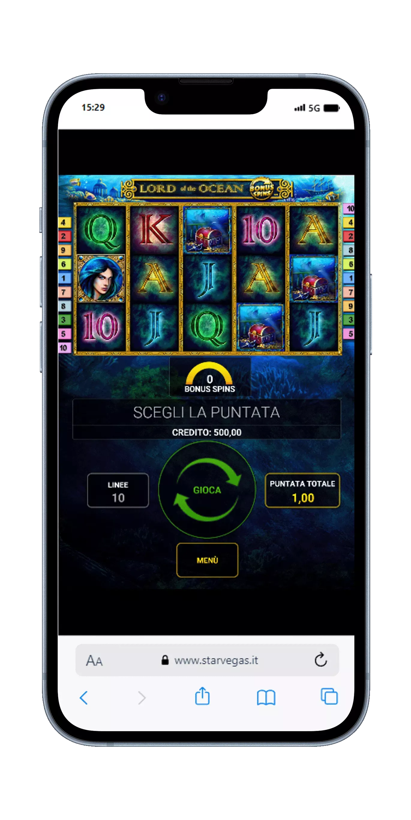 Starvegas casino gameplay
