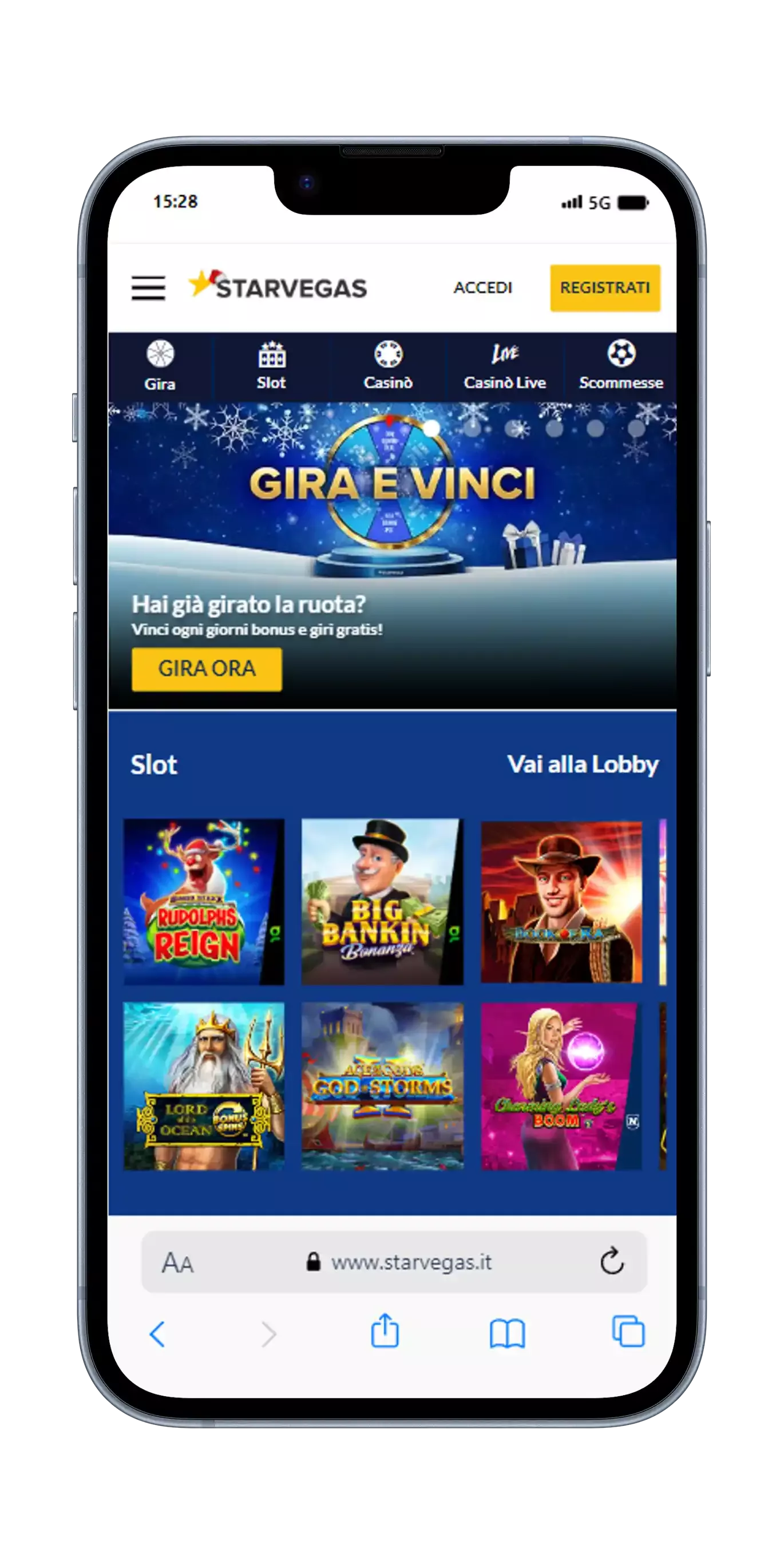 Starvegas casino home