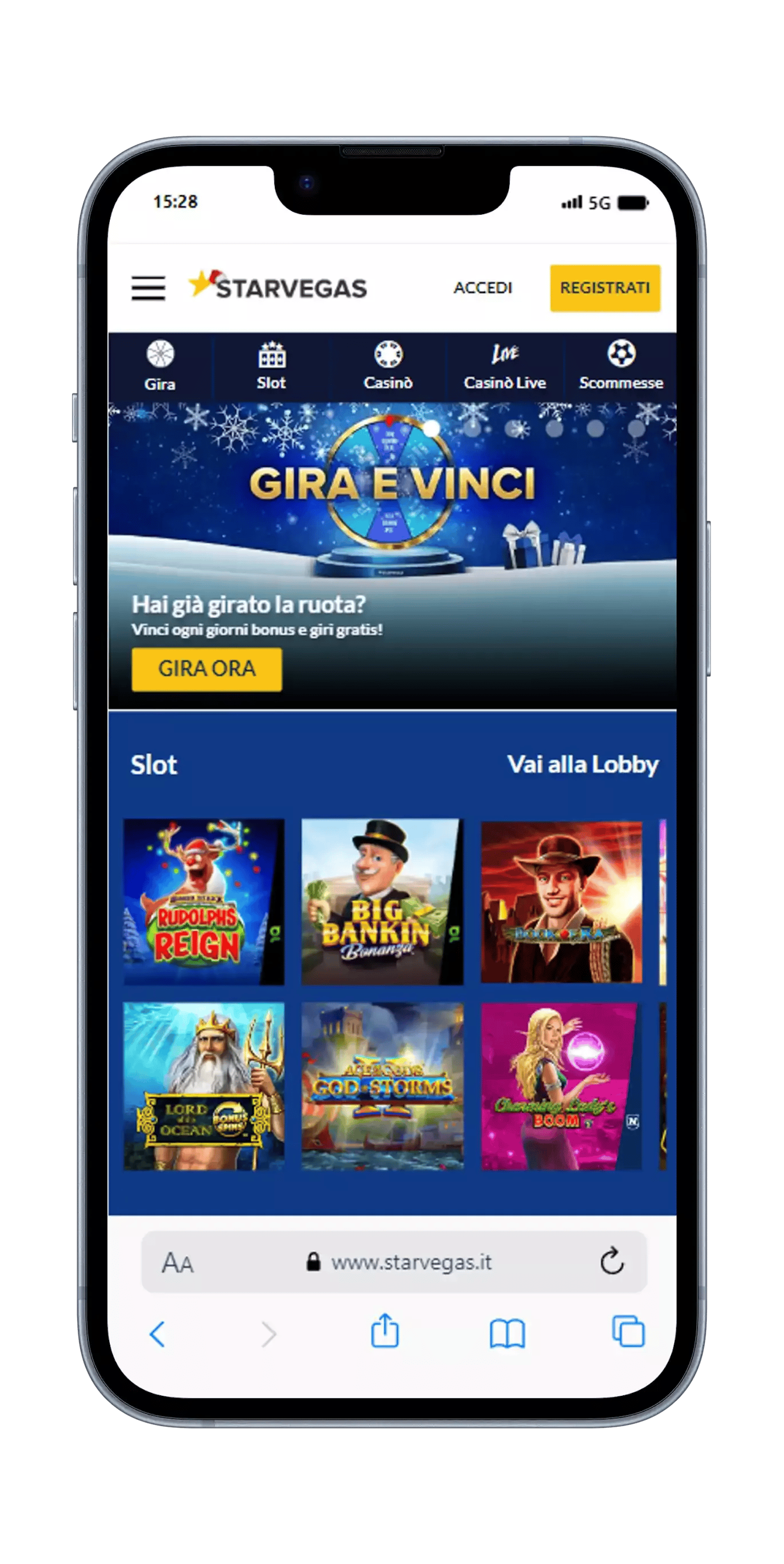 Starvegas casino home