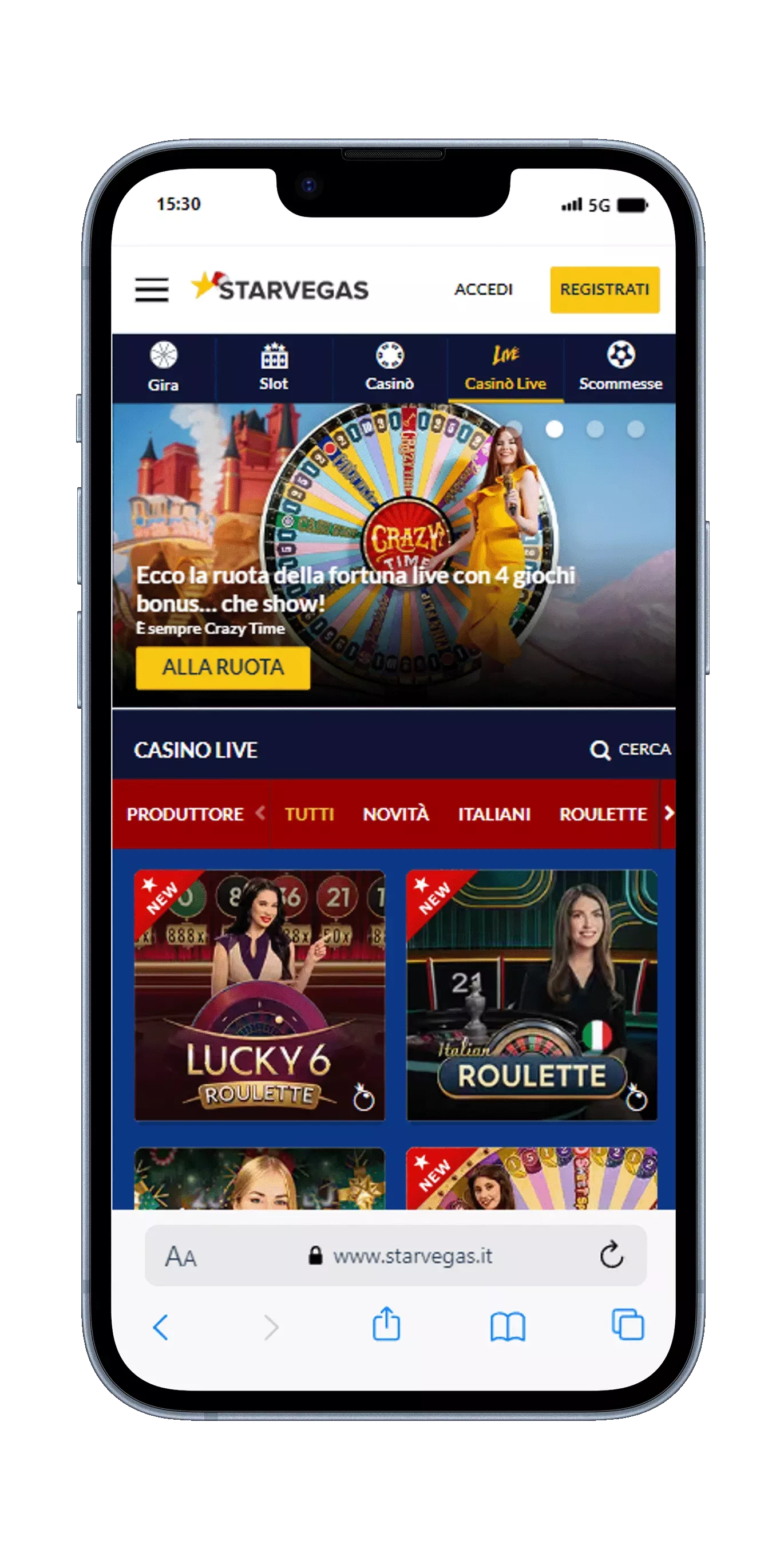Starvegas casino live