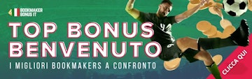 Top bonus benvenuto banner