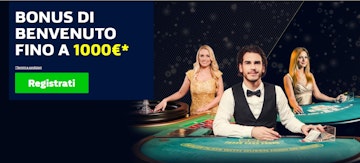 William hill codice casino